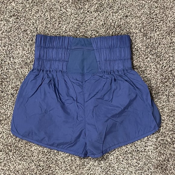 Free People Movement The Way Home Shorts African Violet blue purple Small EUC - Picture 3 of 3